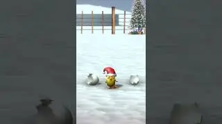 El Pollito Pío esperando la Navidad 