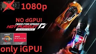 AMD Ryzen 5 4600G APU + Need for Speed: Hot Pursuit Remastered | iGPU test 1080p