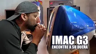 CALIBRO una IMAC G3 📺 con pantalla OSCURA 🤦🏽‍♂️