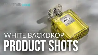 How to photograph products on a white background