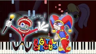Gender Swap (Amazing Digital Circus) - Piano Tutorial