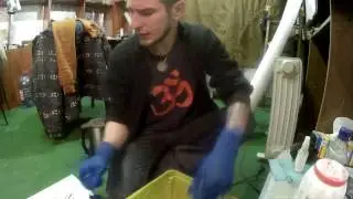 Банный день: чистка станка, сказ о ножевом столе и всякие байки. Часть первая.