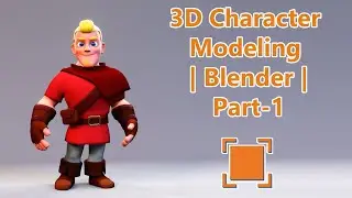How to make game character in blender | Modeling | Part-1 | #character #gaming