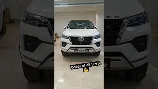 Toyota Fortuner 💪#ytshorts #trendingshorts #viralshort #shortsvideo #toyotafortuner #fortuner #short