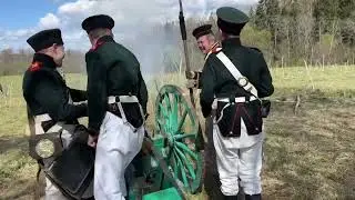 Апрельские маневры на Бородино. 2024.