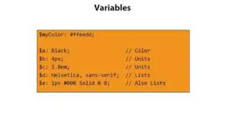 Using SASS Part I Introducing SASS,SASS on the Server,Demo Using SassAndCoffee,Variables,Demo Using
