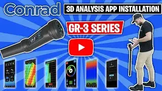 Conrad GR-3 Series Deep Seeking Ground Scanning Detector: Installing the 3D Analysis App