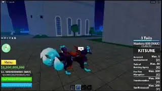 Blox Fruits - Kitsune m1s Showcase
