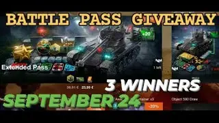 WOTB | Battle Pass Giveaway Winners 🏆 WOTBLITZ | World of tanks blitz WOTB