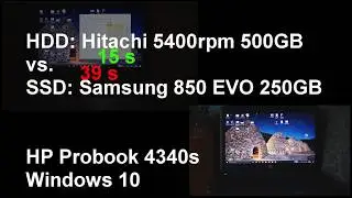 SSD Boot Test: Samsung 850 EVO 250GB
