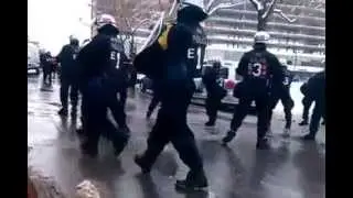 Montreal March 15th, anti police brutality