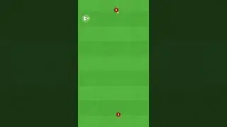 Long Ball passing drill! #soccercoachingdrills ##footballsoccer #football #soccer #fyp