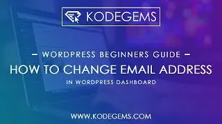 How to change email address of WordPress admin panel