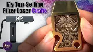 My Top Selling Fiber Laser Crafts! (Surprising What Sells!)