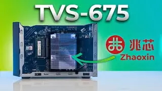 NAS Server with ZhaoXin Processor - QNAP TVS-675