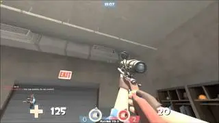 Team Fortress 2: TheCyberScopez Plays with High Sensitivity = AimBot Hacks
