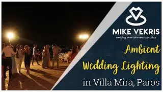 Ambient Lighting Sample with Led Spot Lights in Villa Mira / Paros