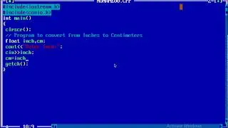C++ Program to convert Inches to cm