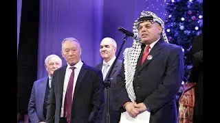 Др.Бассама, През. Общество дружбы между Чувашии и Палестины на юбилее музыканта Арсения Яйцова