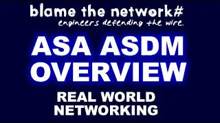 Cisco ASDM interface brief overview