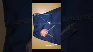 Diy Jeans Recycling Bag #recycle #diy #handbag #shorts #viral