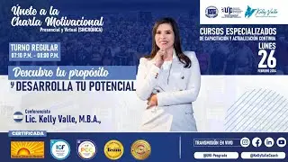 Charla motivacional “Descubre tu Propósito y Desarrolla tu Potencial” 🦋