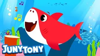Casa Feliz de Tiburones | Canción de Animales | Bebé Tiburón y su Familia | JunyTony en español