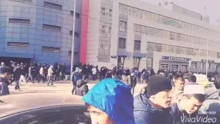 Джума намаз в центральной мечети Москвы 11.03.2016 | Много братьев мусульман пришли Ма шаа Аллах !
