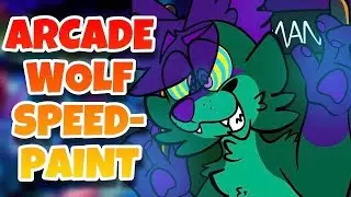 Arcade Wolf SPEEDPAINT
