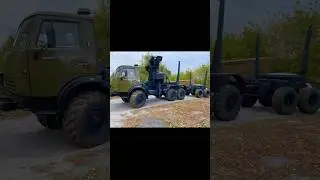 Камаз-4310 Лесовоз с полупрецепом розпуском з Консервации