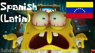 Spongebob yelling Gary in 14 different languages
