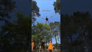 Huge HUMAN BUNGEE 22 meter / 72 ft 😳