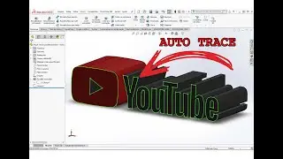 TUTORIAL SOLIDWORKS PARA INICIANTES - AUTOTRACE