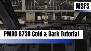 PMDG 737-800 Cold & Dark Tutorial | Full Beginner Guide | MSFS 2020 & 2024