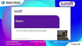 Oleksii Maievskyi |  Getting started with Blazor