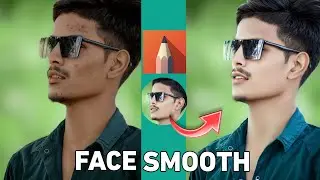 HOW TO SMOOTH YOUR FACE/SKIN  IN SKETCHBOOK APP ONLY 2 MINUTES 