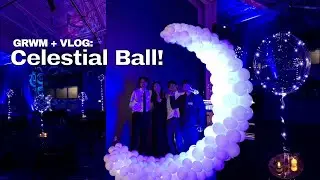 GRWM+VLOG: CELESTIAL BALL | college dance | Sarah’s Uni Diaries