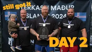 My 11th Icelands Strongest Man title. Day 2!