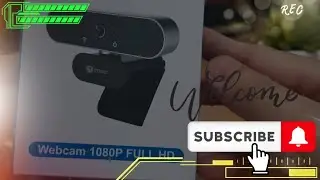 EYESEC Webcam 1080P FULL HD ( Wide Angle Camera )