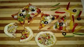 Bread Pizza Recipe | Quick and Easy Bread Pizza