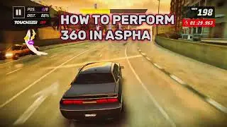 How to perform 360⭕in  Asphalt 9