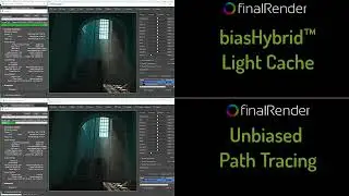 finalRender biasHybridTM 327% Speedup! Revolutionizes Bias Hybrid Rendering
