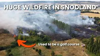 Enormous Blaze DESTROYS Local Area!
