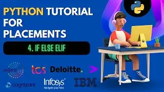 Conditional Statements in Python | If | else  | Python for Placements