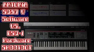 Arturia SQ80 V Demo / Review / ESQ-1 Hardware Shootout