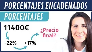CHAINED PERCENTAGES 💯 Percentage Exercises