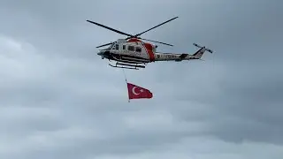 Ay yıldızlı helikopter  🇹🇷