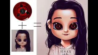 CREATE SHARINGAN EYES IN PHOTOSHOP UNDER 1 MIN