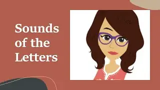 Sounds of the Letters | Conversation with Rachel
