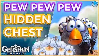 ⛲Hidden Chest x5 Birds | ⚜️ Beryl Region - Fontaine 🦜【Genshin Impact】